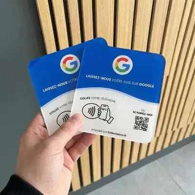 Support Avis Google NFC pour Commerces Locaux